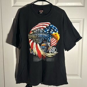 Harley Davidson Motor Cycles Vintage Graphic T-Shirt Men’s size XXL